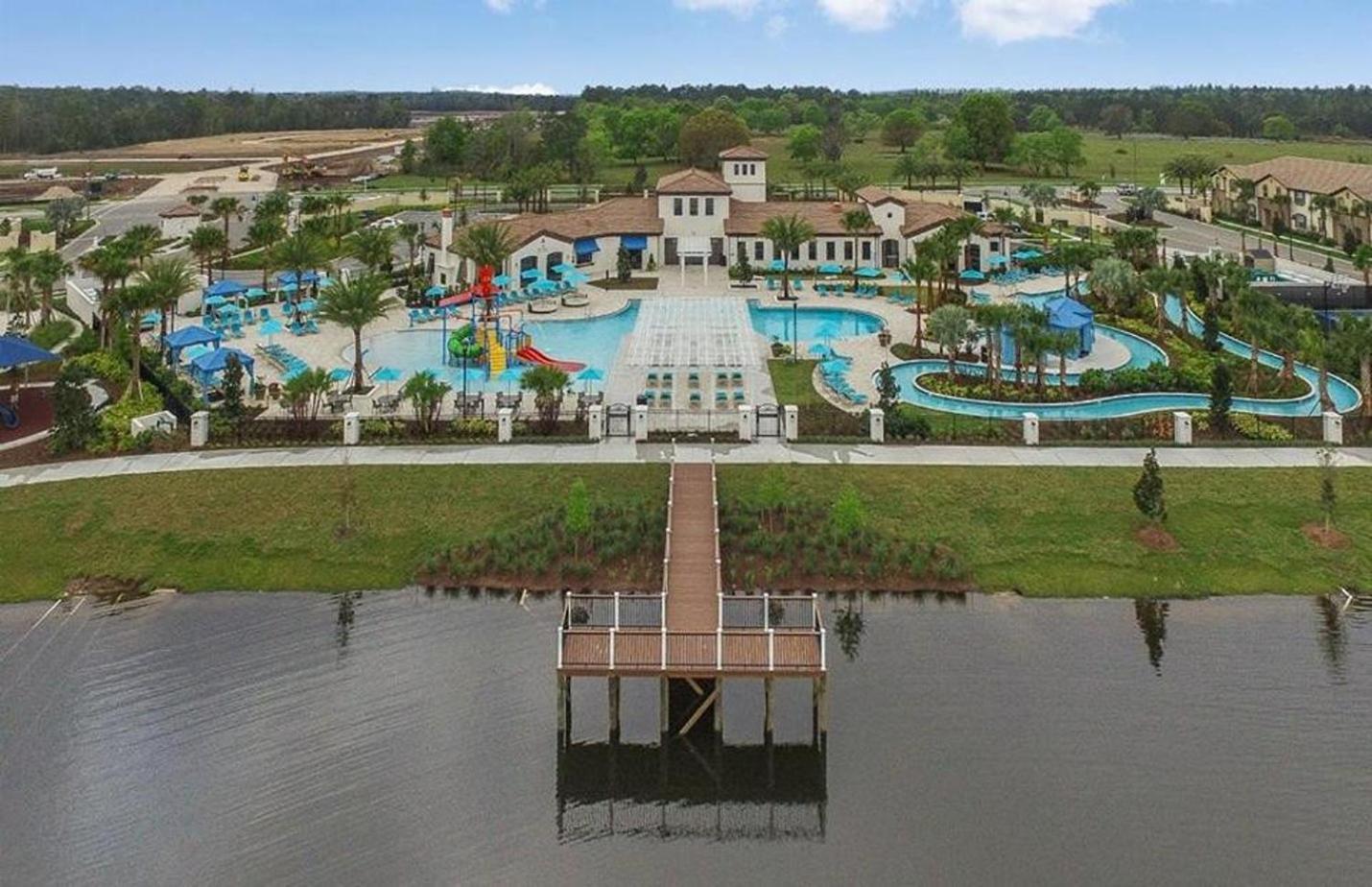 Large Villa Wprivate Pool Game Room Waterpark Kissimmee Exterior photo