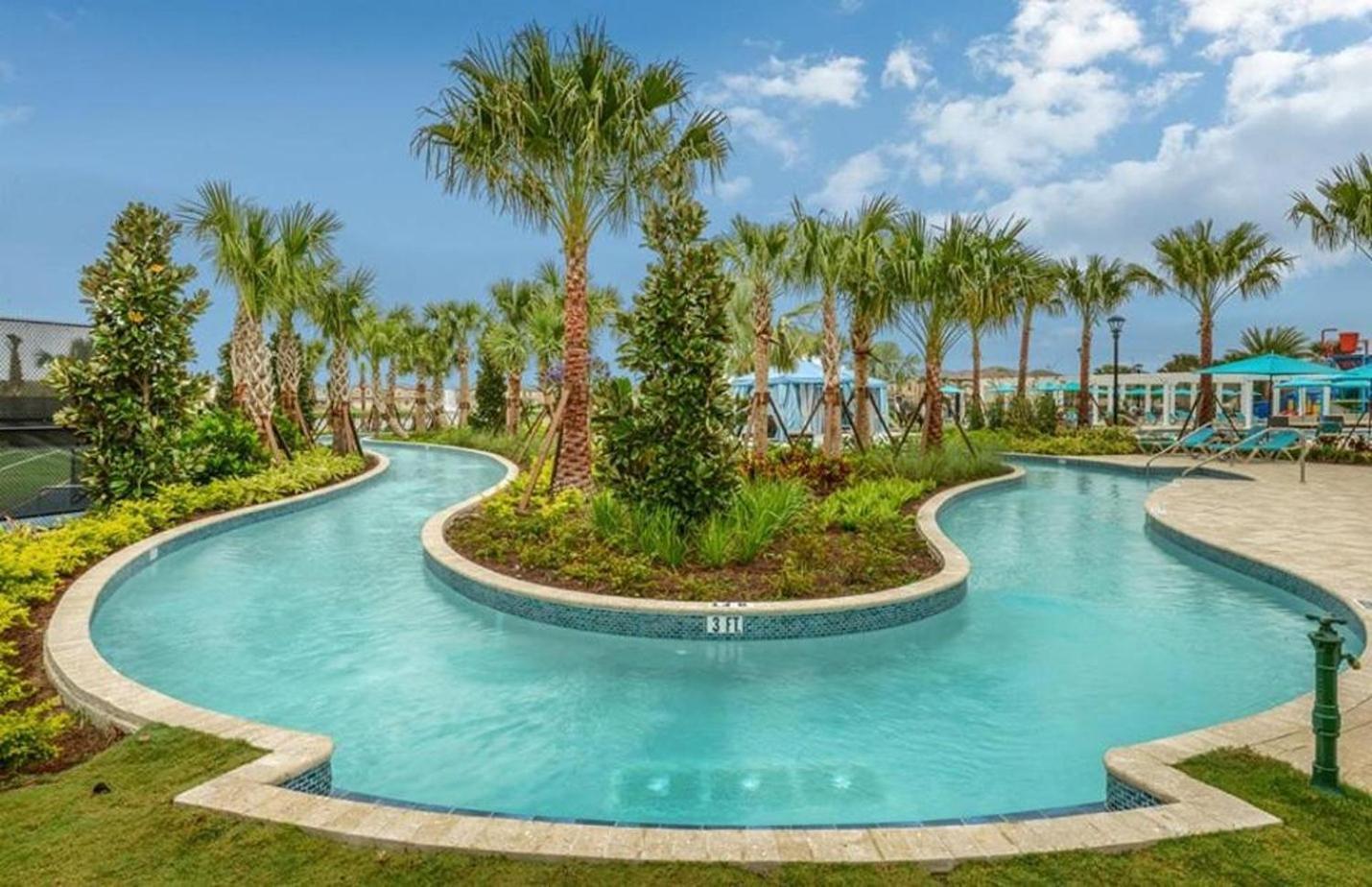 Large Villa Wprivate Pool Game Room Waterpark Kissimmee Exterior photo